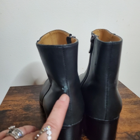 J.Crew Walker Leather Ankle Boots Size 7.5. - Picture 8 of 10